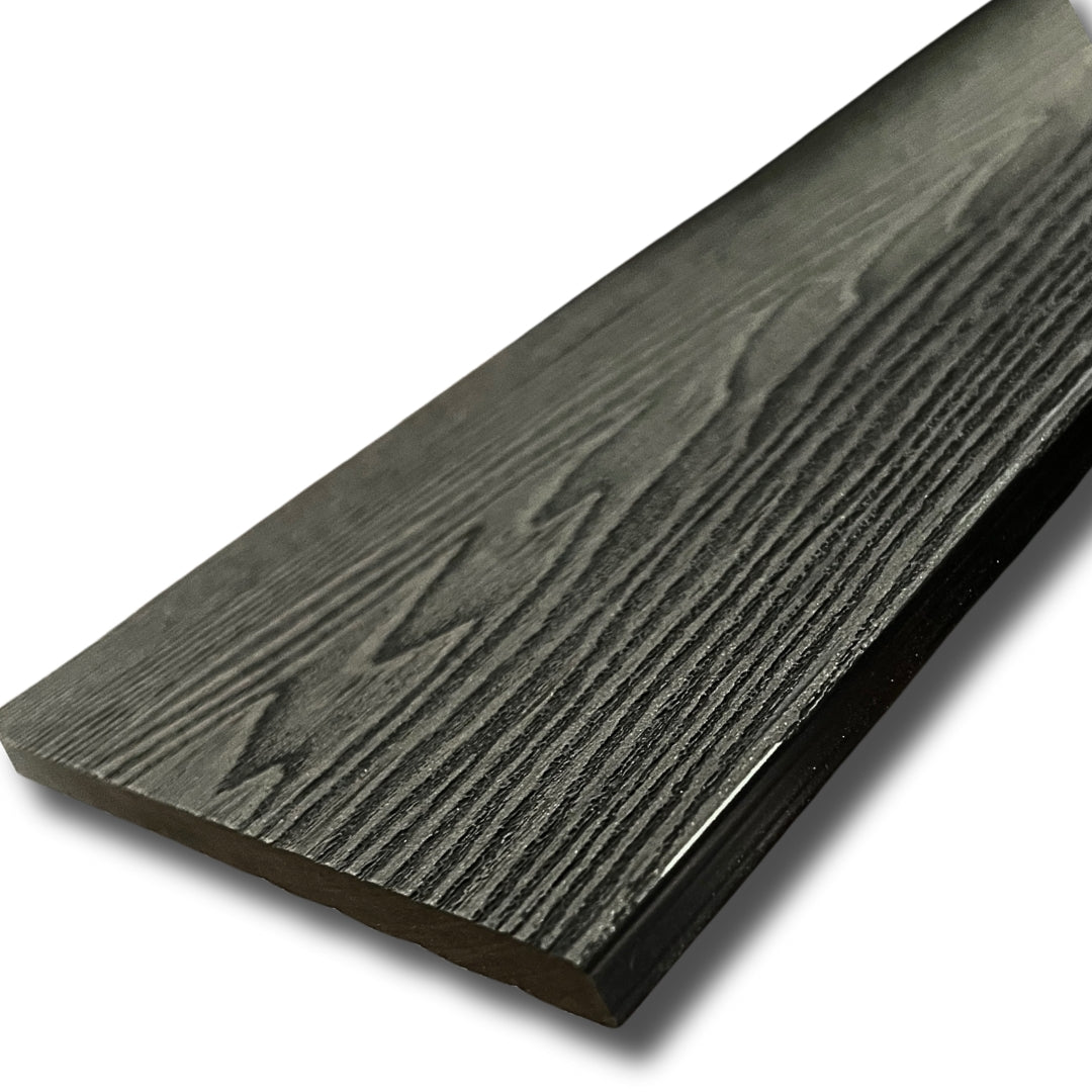 Classic Fascia Board - Black composite decking