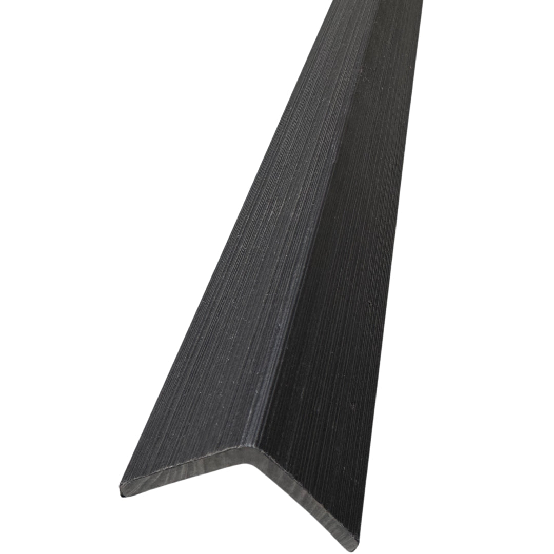 composite cladding end piece capping black