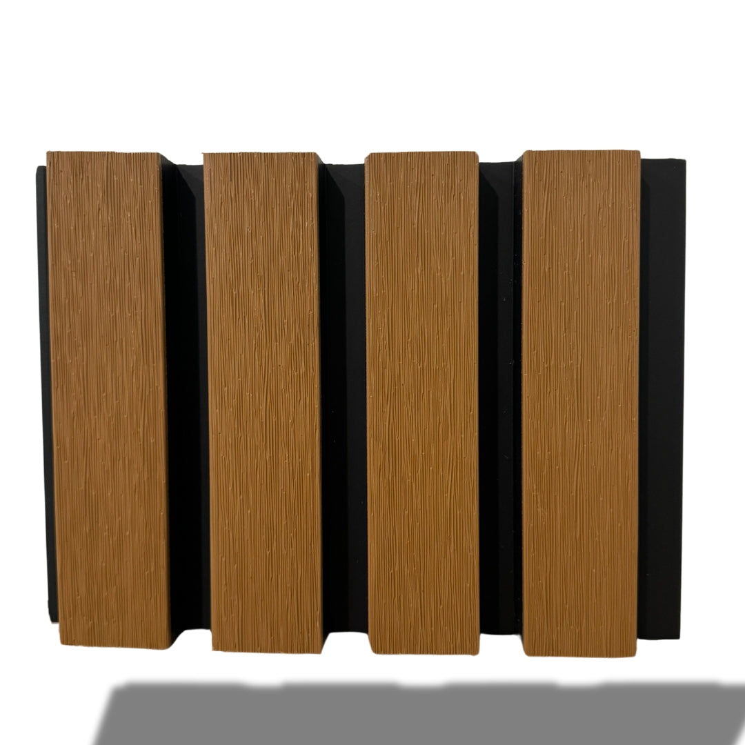 teak extra large composite cladding wall decor